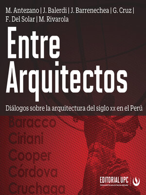 cover image of Entre Arquitectos